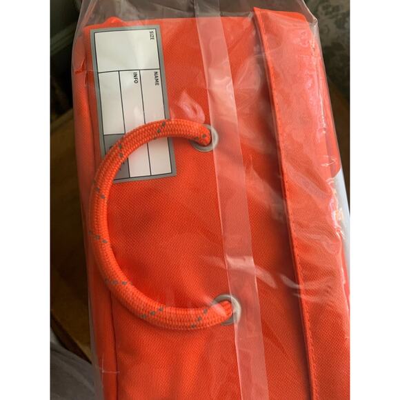 Nike Crossbody Shoe Box Bag (12L) Orange/White One Size - Picture 3 of 7